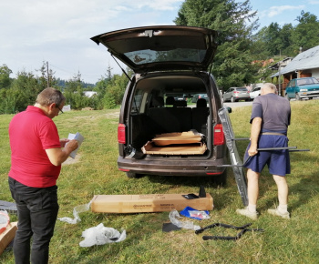 25.8.2023. Práce na projekte  „POHYB JE LIEK NA KAŽDÝ VEK“.  25.8.2023. Práce na projekte  „POHYB JE LIEK NA KAŽDÝ VEK“.