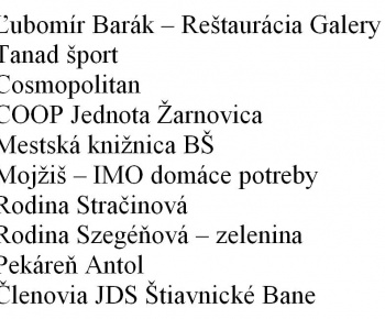 7.6.2024 Okresné športové hry seniorov - poďakovanie