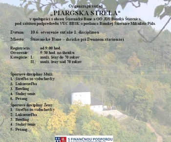 10.6. 2024 Piargska Strela - otvorenie súťaže.