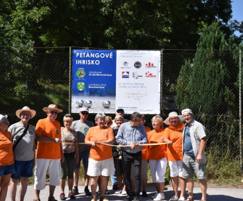 27.7.2024 Otvorenie petangového ihriska