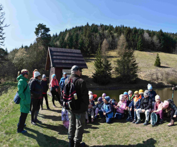 11.4.2025 Jarná vychádzka s MŠ 1.Mája.