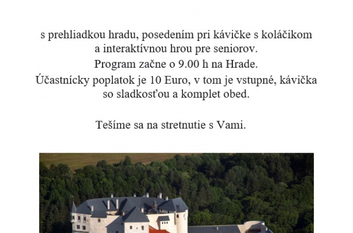 Pozvánka do Sl. Ľupče.